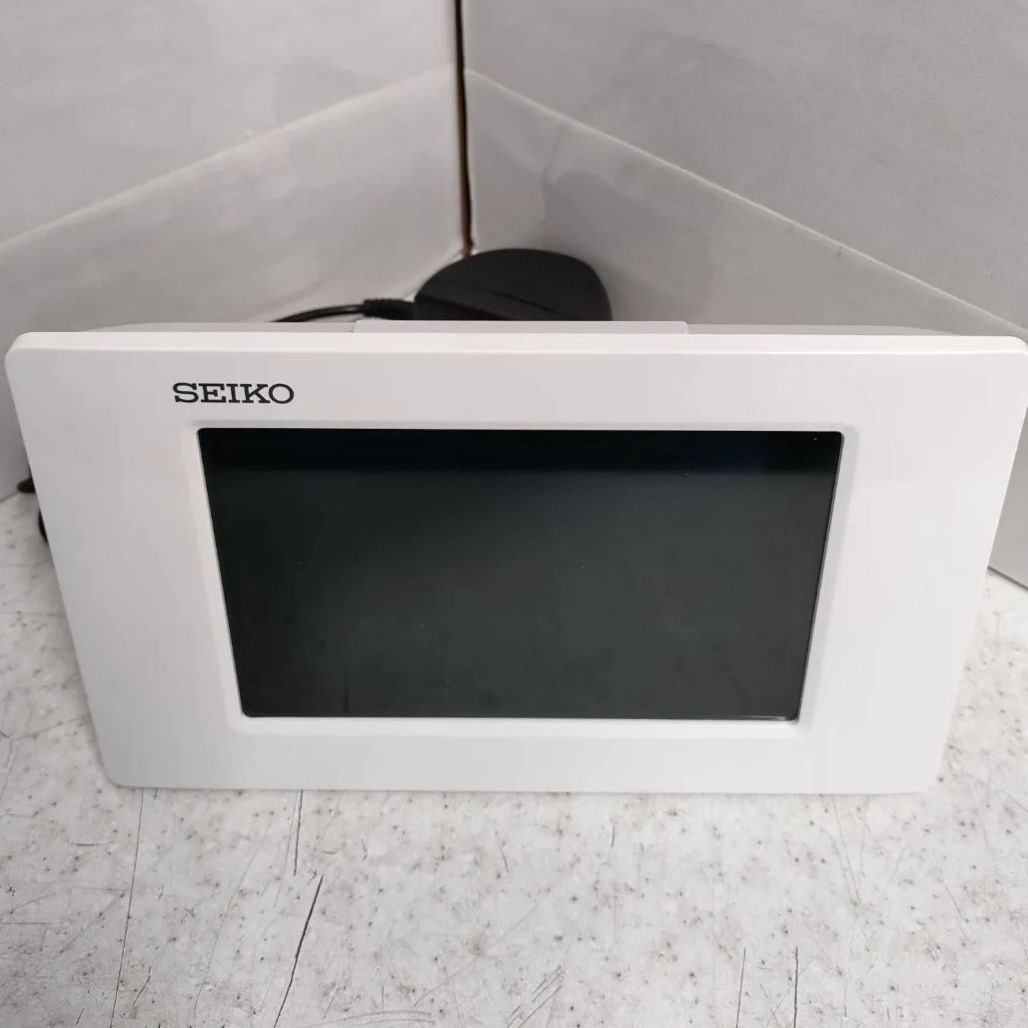 ☆SEIKO セイコー電波置き掛け時計 AC電源 DL214W - メルカリ