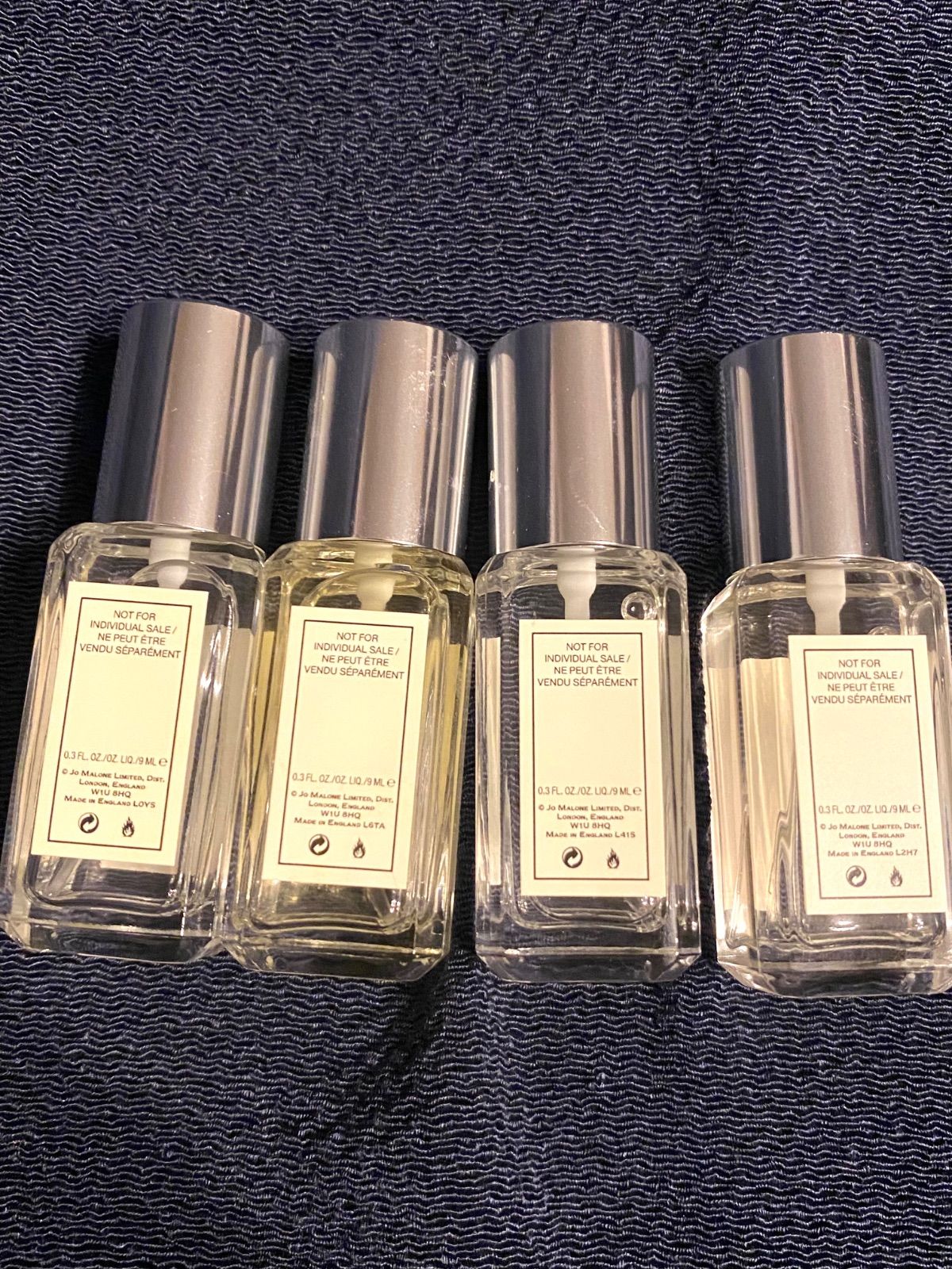 JO MALONE LONDON ジョー・マローン ロンドン 9ml×4本 コロン 香水