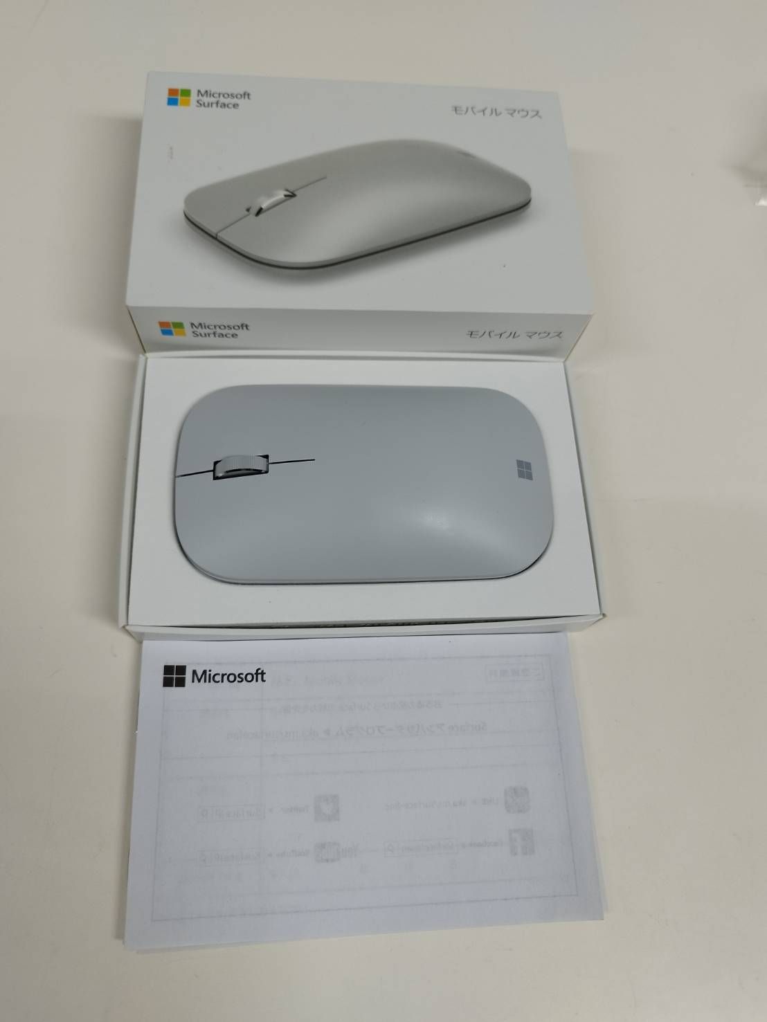 【美品】Microsoft Surface モバイルマウス Model:1679/1679C Microsoft Surface Mobile Mouse - Surface Souris 1679/1679C