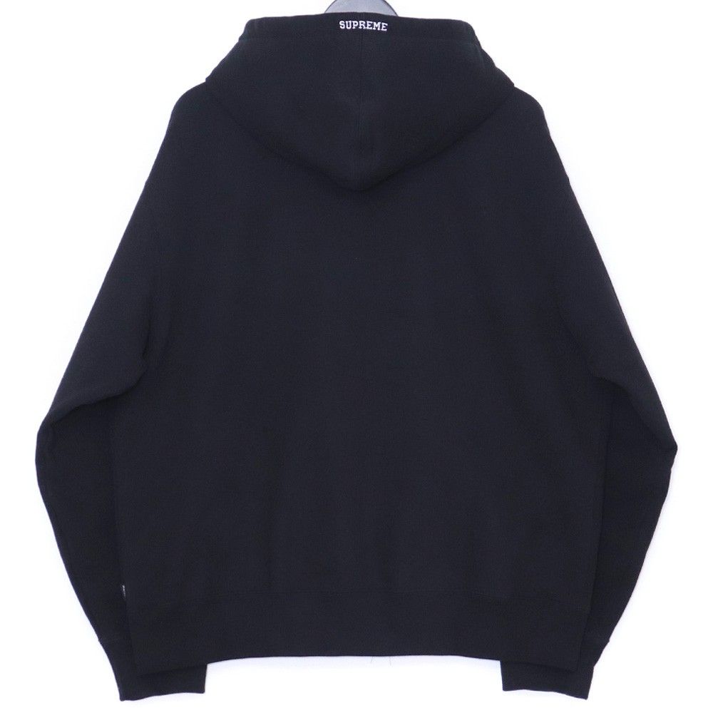 SUPREME S Logo Zip Up Hooded Sweatshirt Mサイズ ブラック - メルカリ