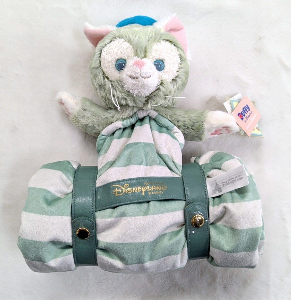 香港ディズニーランド ブランケット(ストラップ付き) Duffy and
