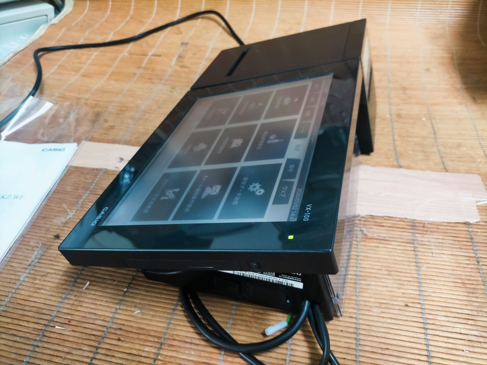 カシオレジスター VX-100KZ 最上タッチ操作 Android 205500 - メルカリ