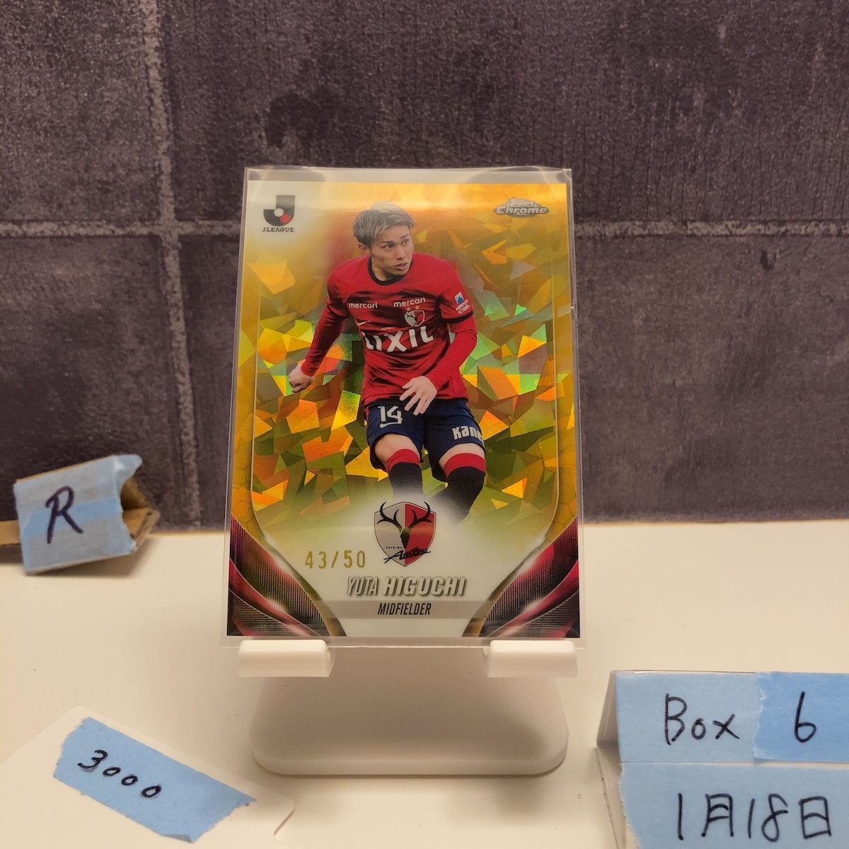 2024 Topps Chrome Sapphire サファイア Jリーグ 樋口雄太 Yuta