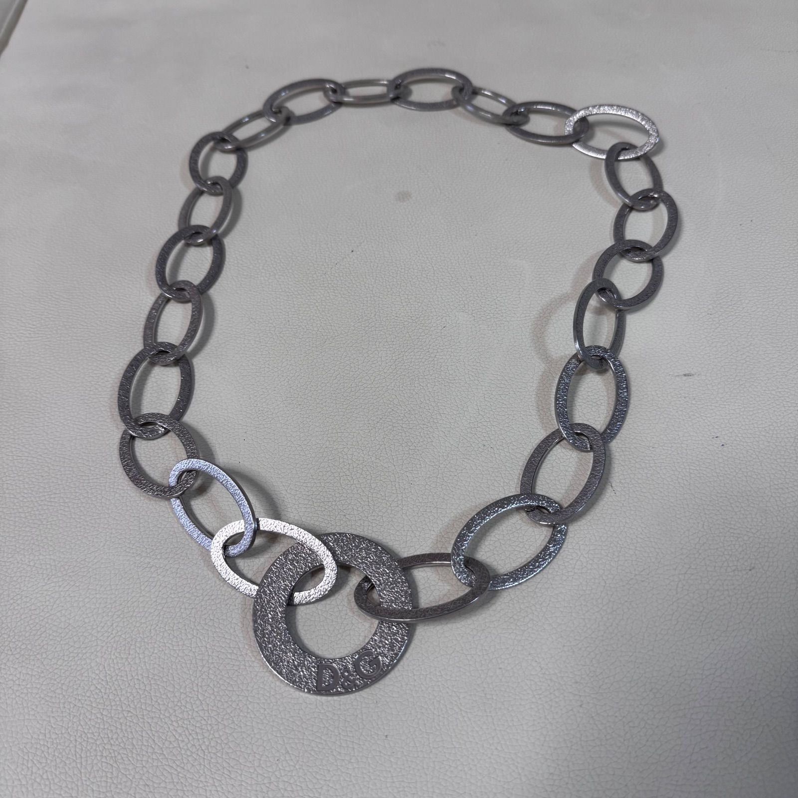 DOLCE＆GABBANA D&G ドルチェ＆ガッバーナ ドルガバ リングネックレス