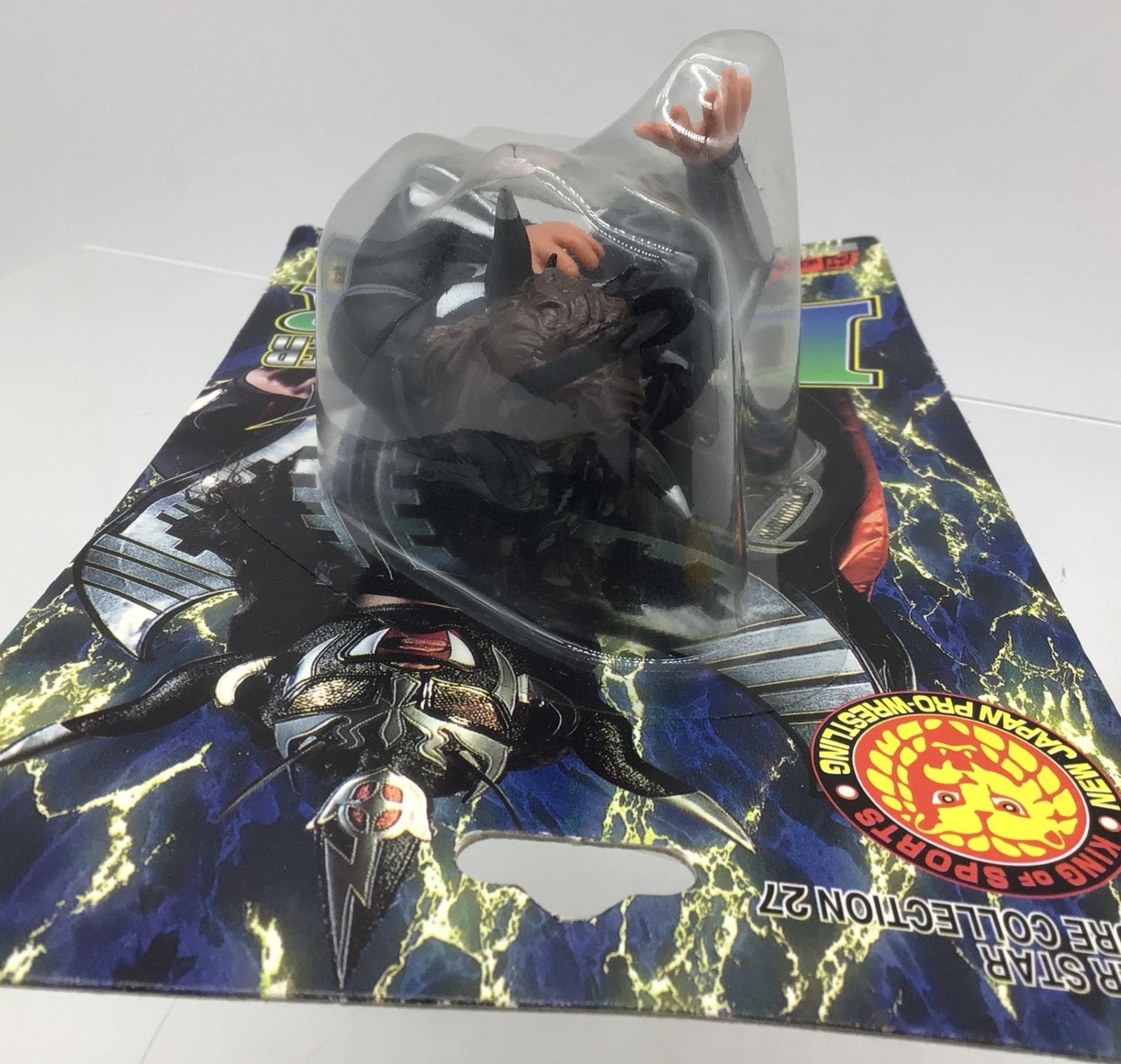 3013 【未開封】獣神サンダー・ライガー ブラック フィギュア 闘魂SHOP