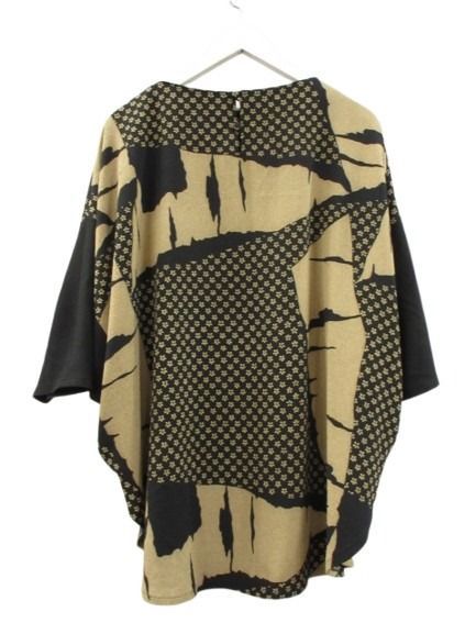 シセンドウ 詩仙堂 HITOSHI TAMURA ちりめん 縮緬 ブラウス ドルマン