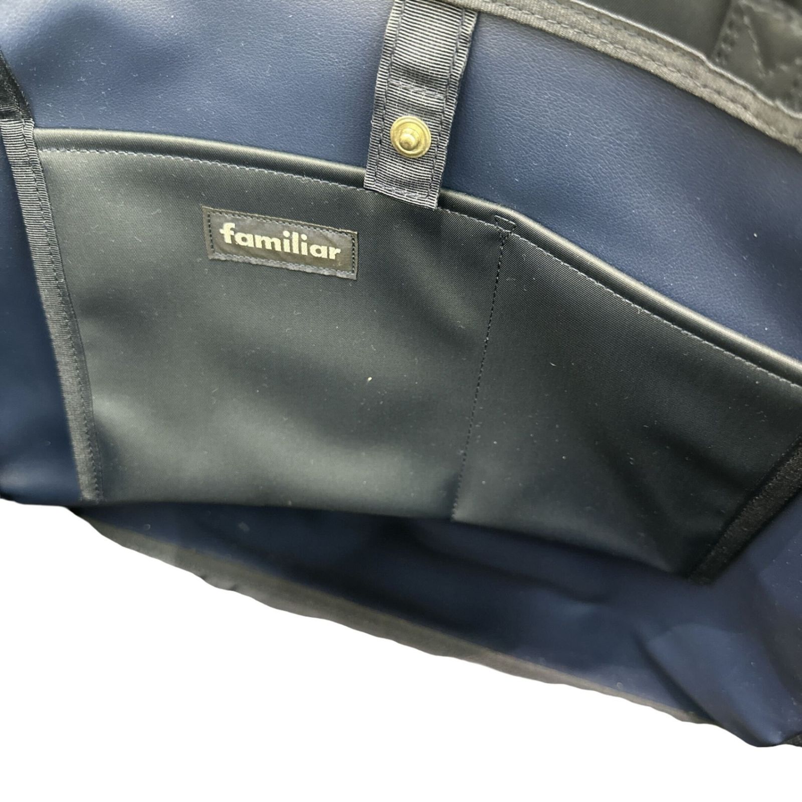 familiar ファミリア バッグ カラー：ネイビー - メルカリ