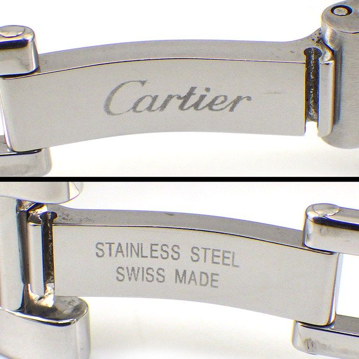 カルティエ Cartier 腕時計 マスト21 ヴァンティアン W10073R6 サンレイ シルバー文字盤 ローマンベゼル GP SS クオーツアナログ 【中古】 カルティエ Cartier 腕時計 マスト21 ヴァンティアン W10073R6
