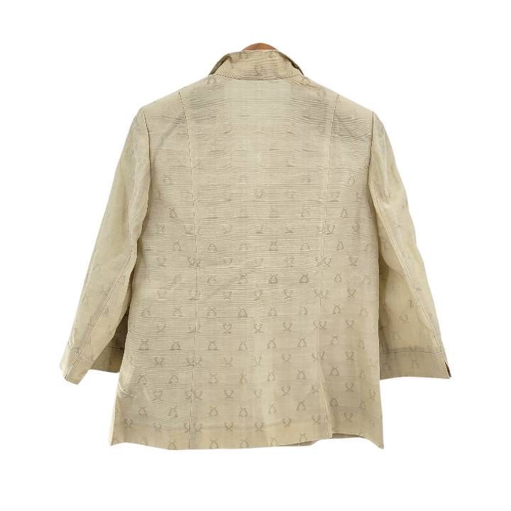 美品】LEONARD FASHION レオナール ファッション 薄手ジャケット 