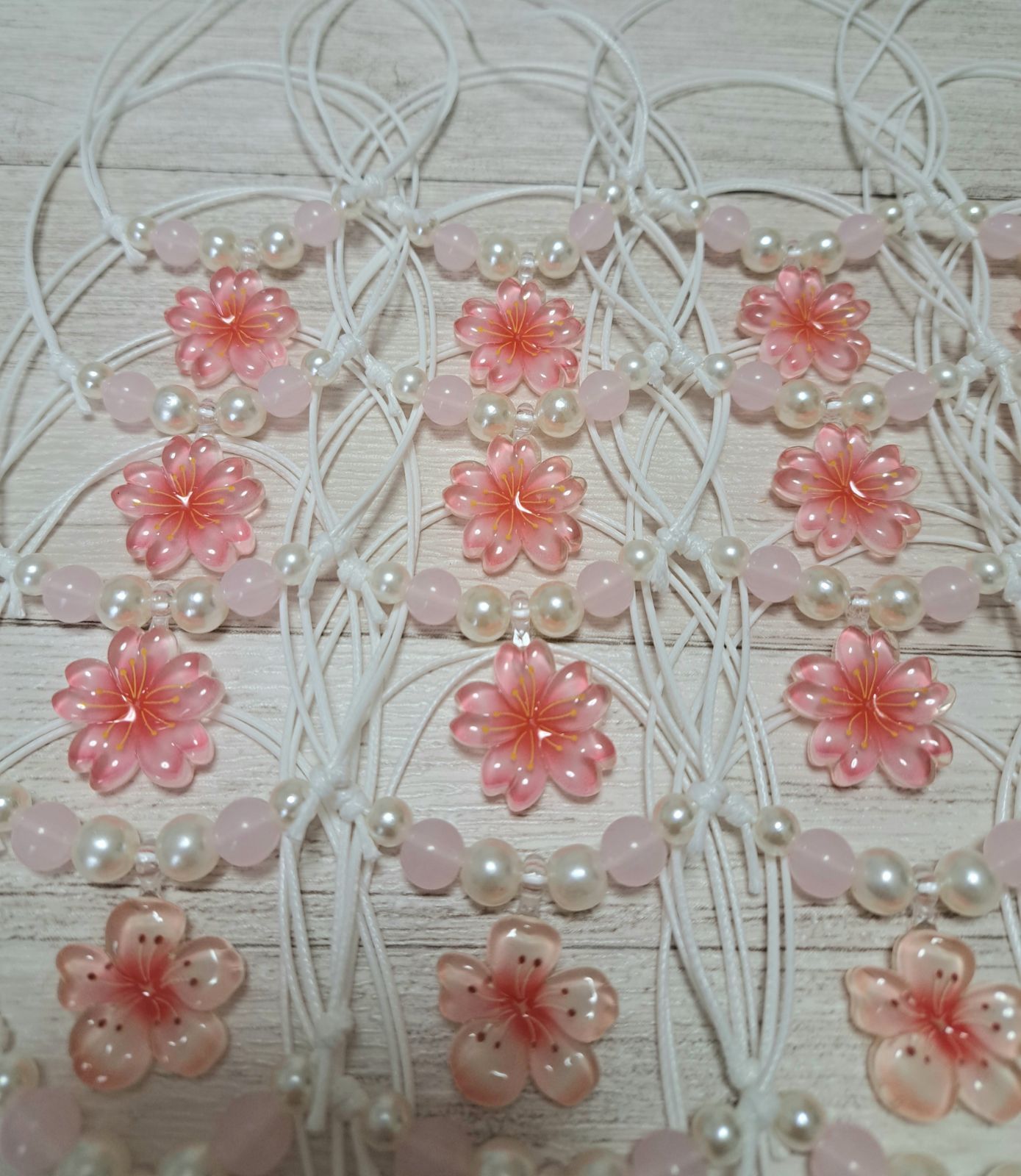 13】トリミングチョーカー☆桜2種30本セット - メルカリ