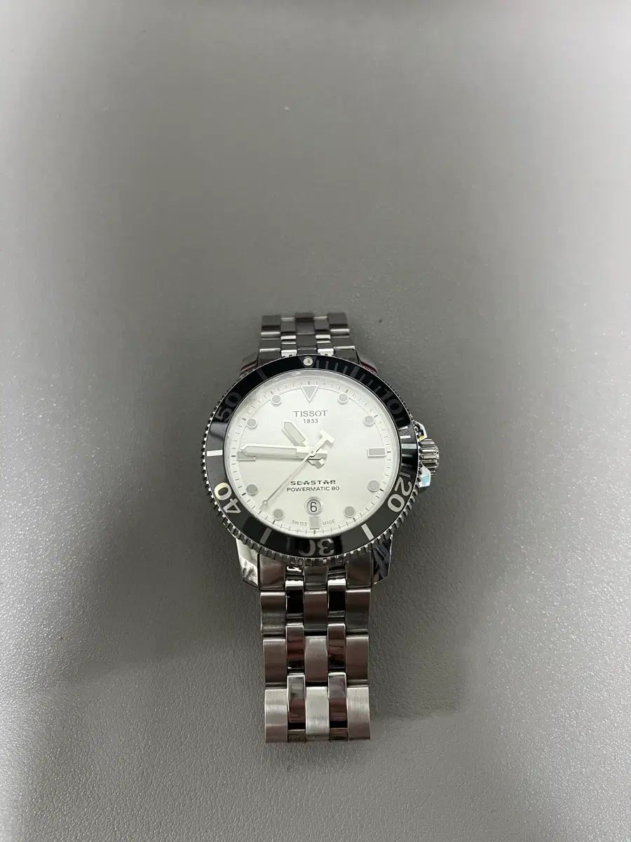  TISSOT ティソ シースター 1000 オートマティック リブ編み 自動巻き時計 腕時計(アナログ)