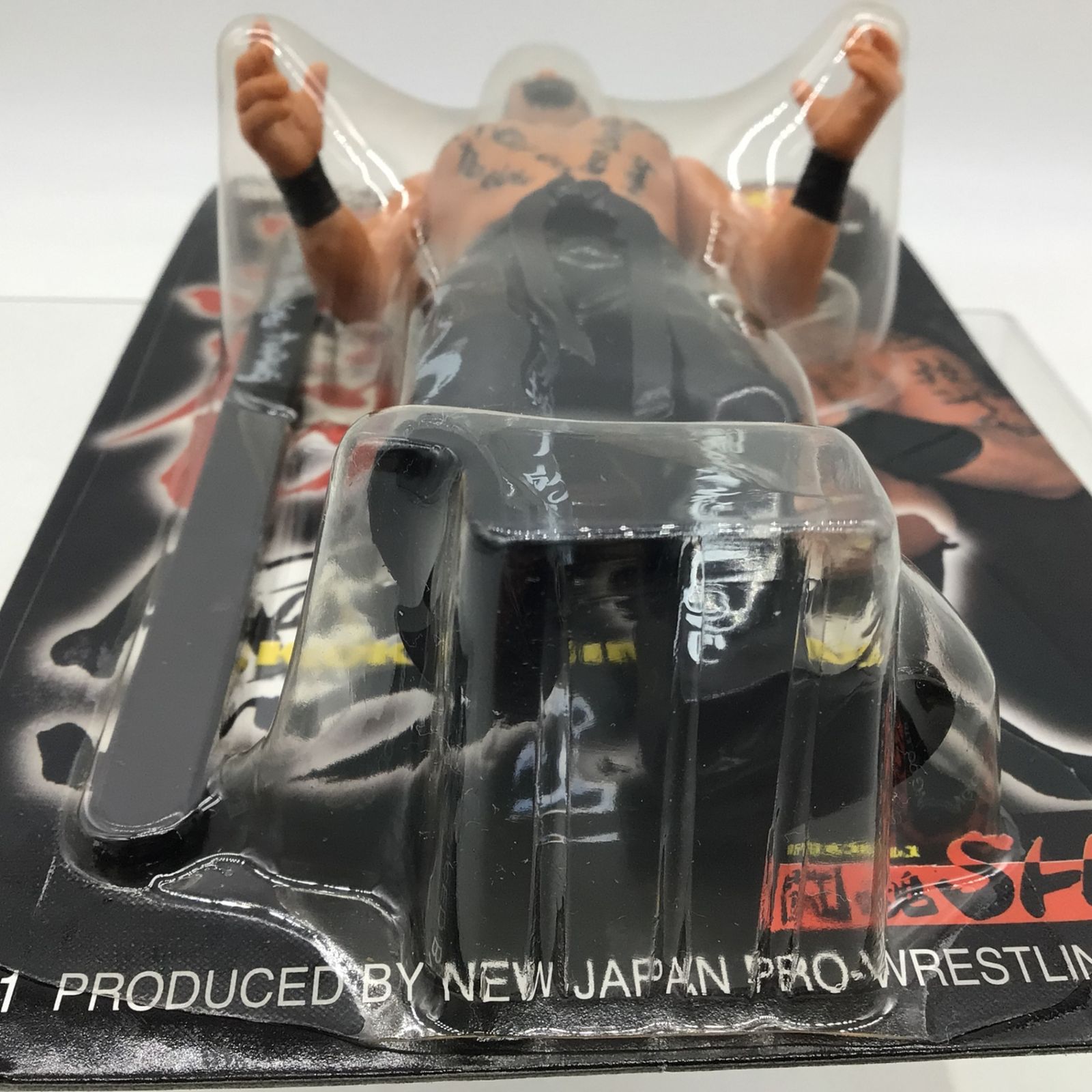 3015 【未開封】新日本プロレス 黒師無双 武藤敬司 フィギュア 闘魂
