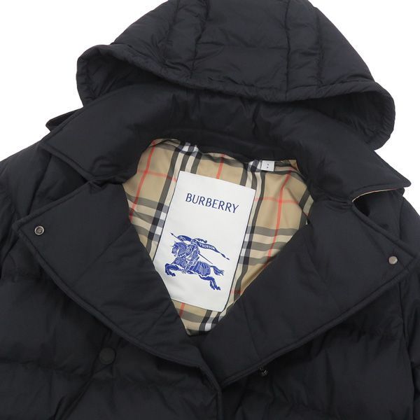 極美品 25FW青タグ】BURBERRY バーバリー Kent Hooded Goose Down 