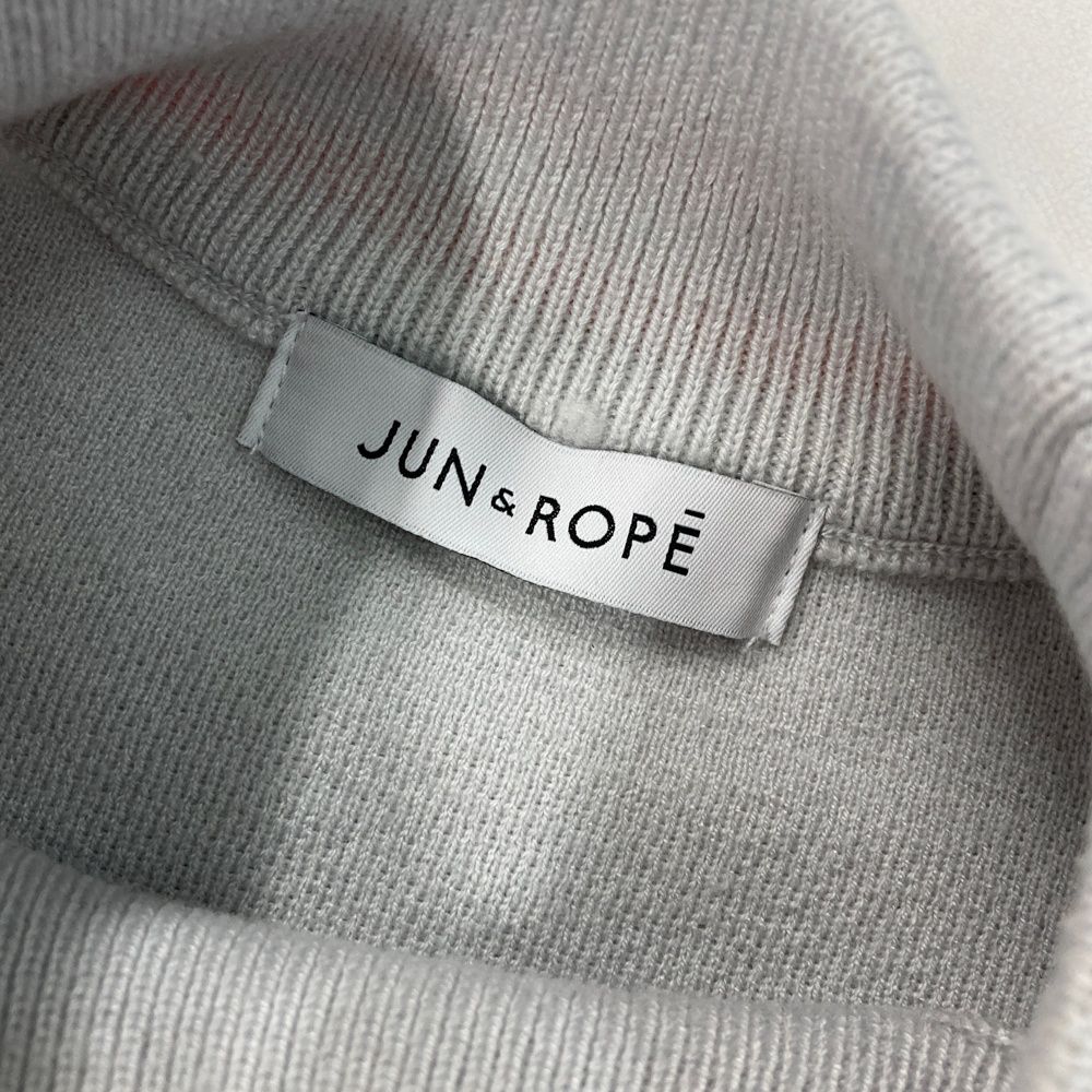 【新品未使用】JUN & ROPE グラデーションセーター Lサイズ サイズ：M JUN&ROPE ジュン アンド ロペ 長袖ニットセーター
