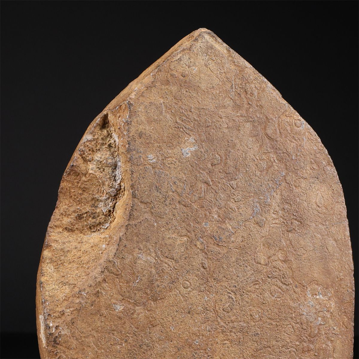 唐物 中国古代石佛 【石彫】 仏像 高20㎝ 重1099g／時代のかけあり