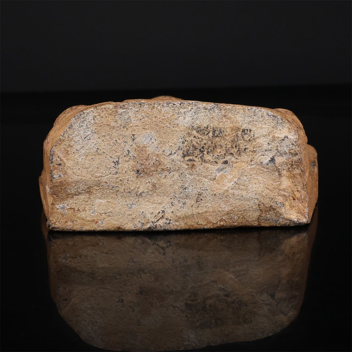 唐物 中国古代石佛 【石彫】 仏像 高20㎝ 重1099g／時代のかけあり