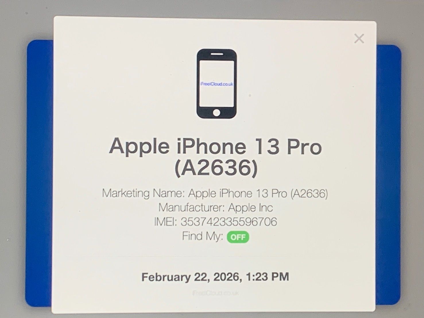 iPhone 13 Pro 256GB ジャンク品 シエラブルー - メルカリ