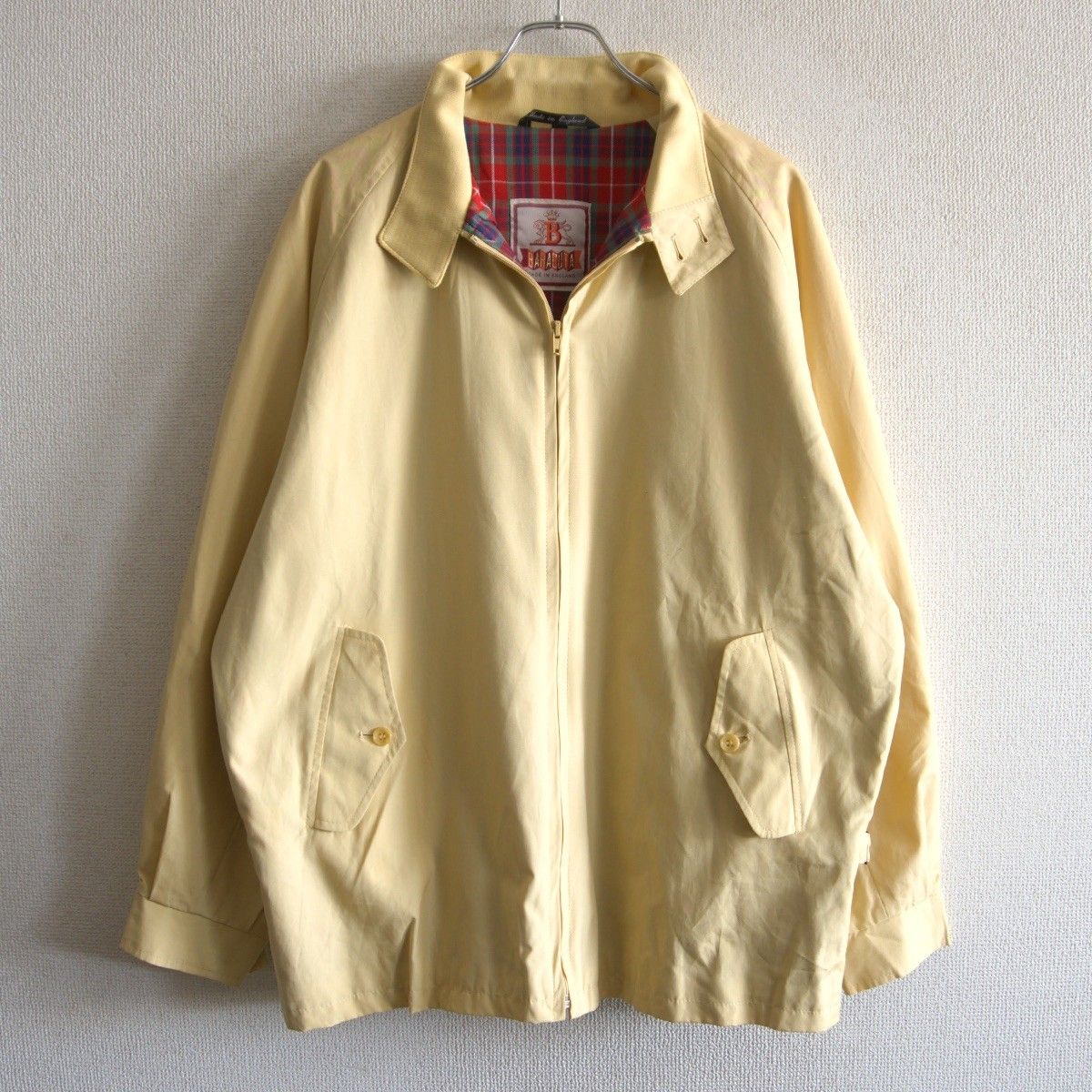 美品】 BARACUTA 【G4 スウィングトップ ドライビングコート】42 