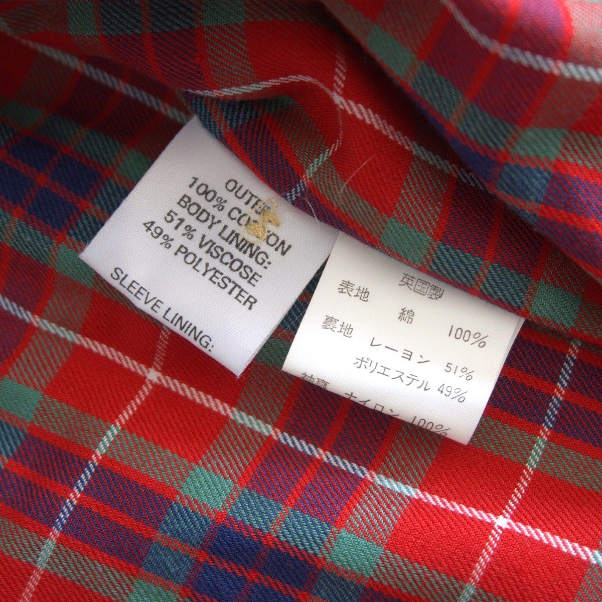 美品】 BARACUTA 【G4 スウィングトップ ドライビングコート】42