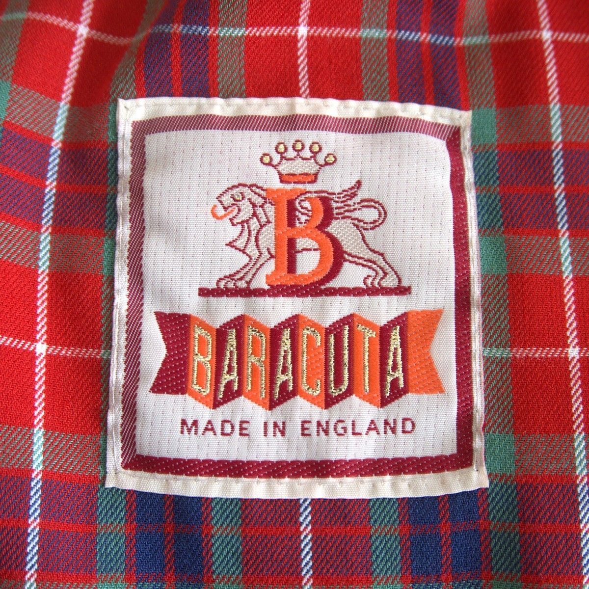 美品】 BARACUTA 【G4 スウィングトップ ドライビングコート】42