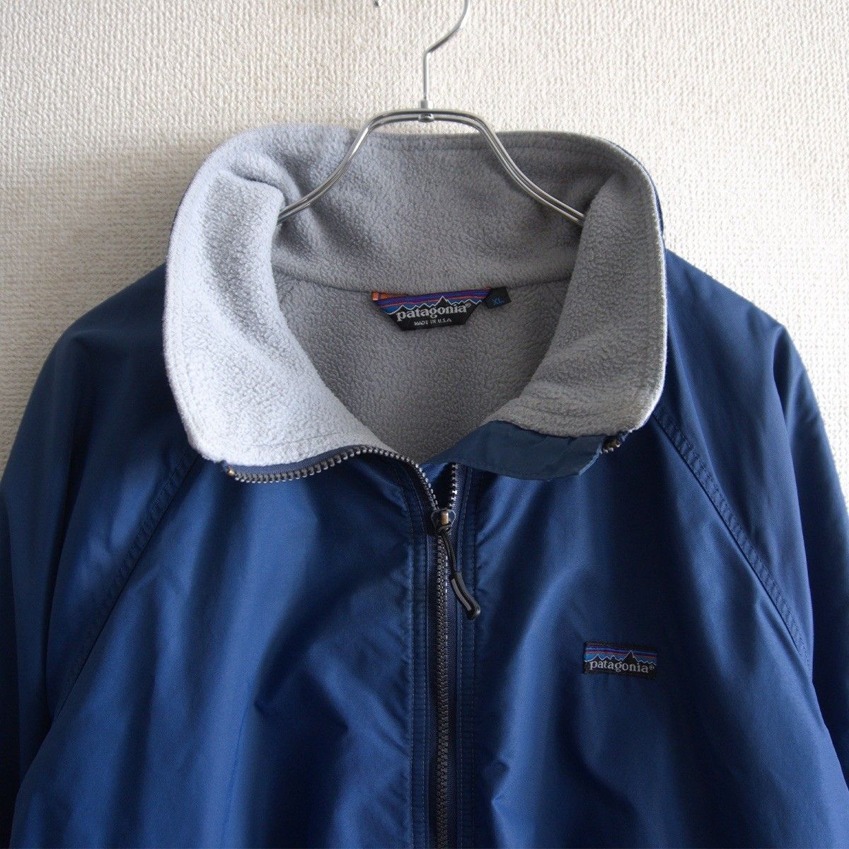 80s/USA製】PATAGONIA【シェルドシンチラ ジャケット 28101】 XL 