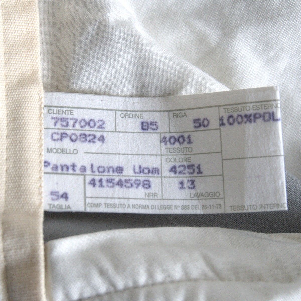 美品】GIORGIO ARMANI【スラックスパンツ】50 ジョルジオアルマーニ