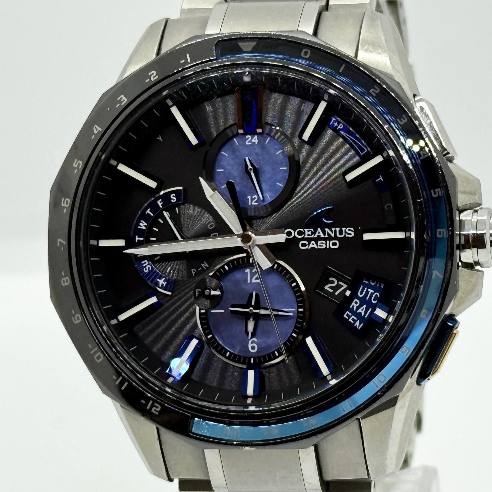 CASIO カシオ OCEANUS オシアナス OCW-G2000C-1AJF ブラック タフ 