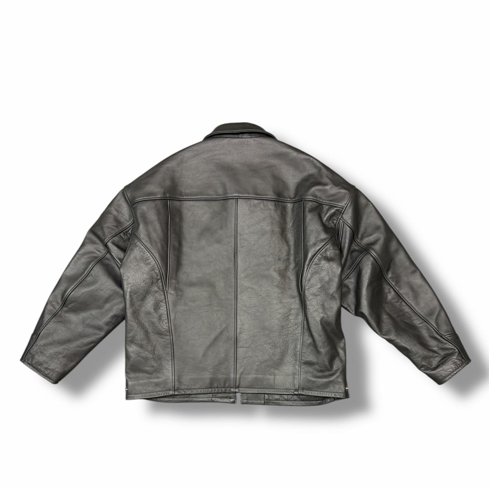 参考上代220000円 未使用 COOTIE PRODUCTIONS 25AW Leather Policeman 