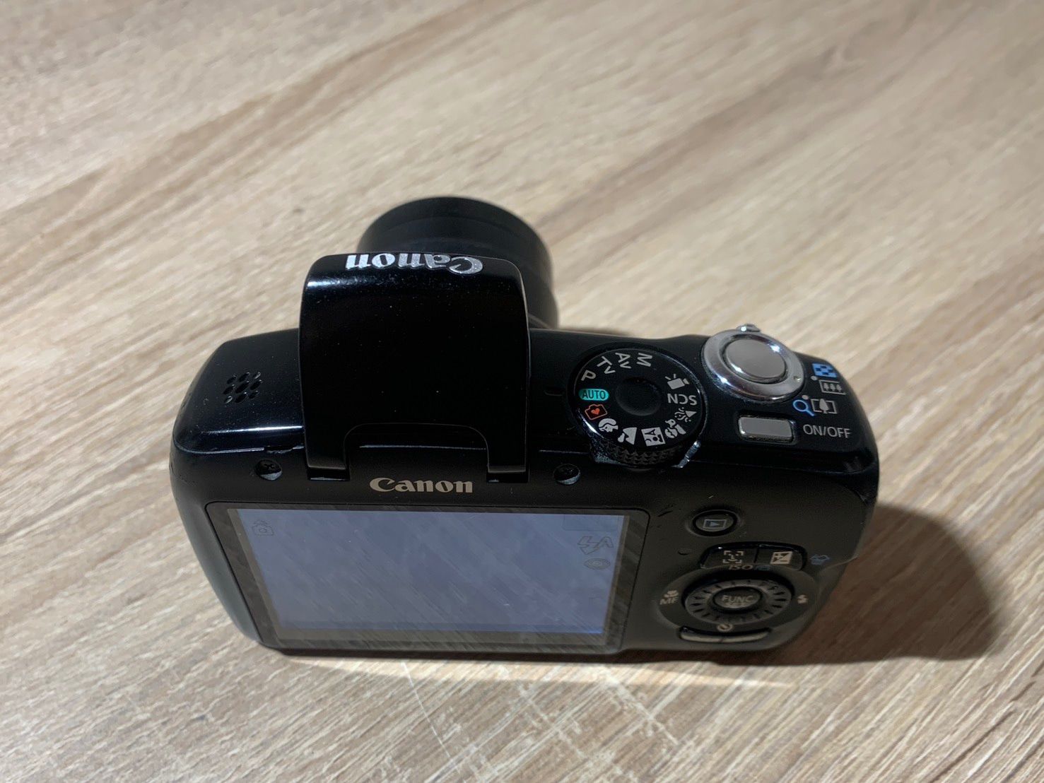 8716 Canon PowerShot SX120 IS ブラック デジカメ ジャンク品 - メルカリ