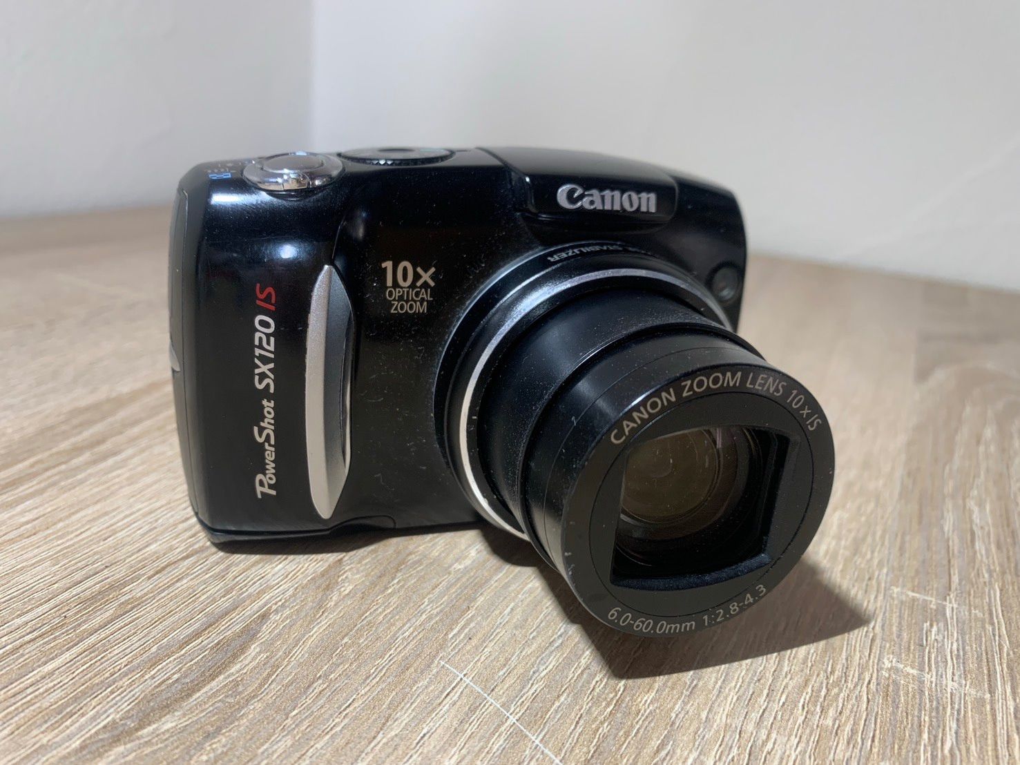 8716 Canon PowerShot SX120 IS ブラック デジカメ ジャンク品 - メルカリ