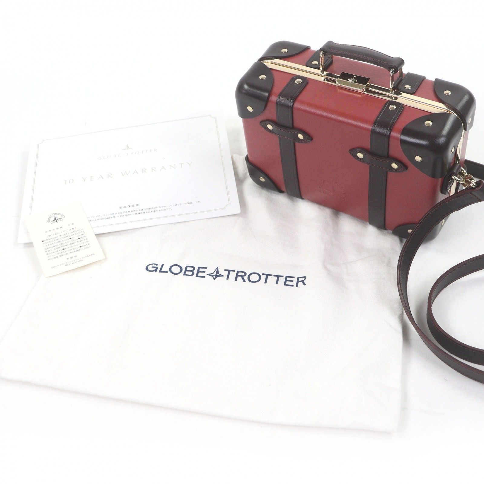 美品□GLOBE TROTTER グローブトロッター センテナリー マイクロケース