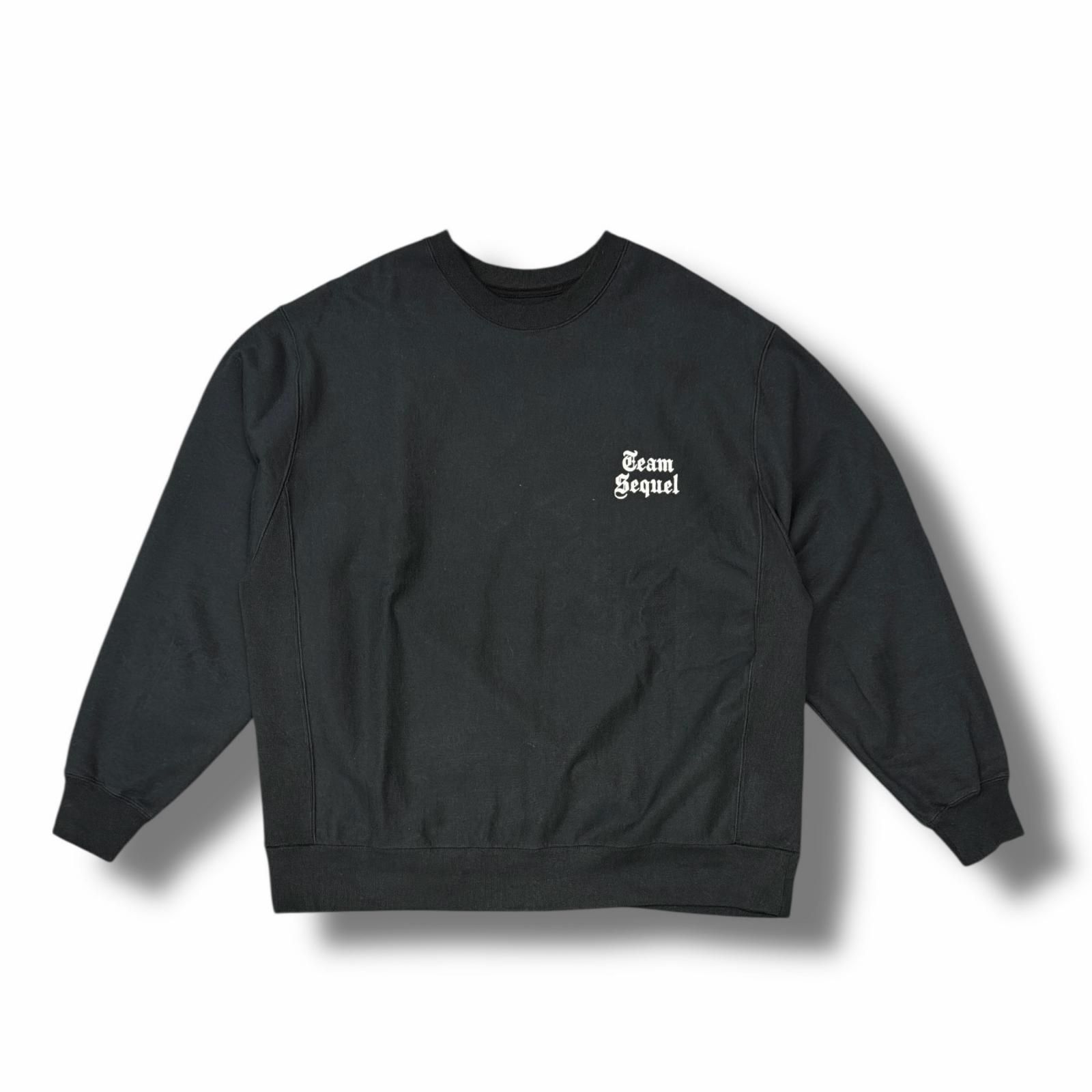 SEQUEL CREW NECK SWEAT SHIRT クルーネックスウェット トレーナー 