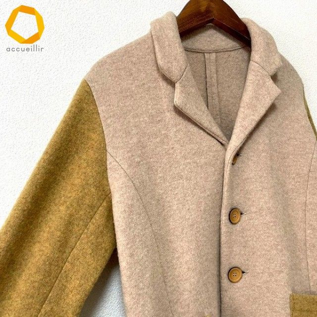 wnc ルクルカセンソユニコ Lucruca sensounico ジャケット 40 ベージュ