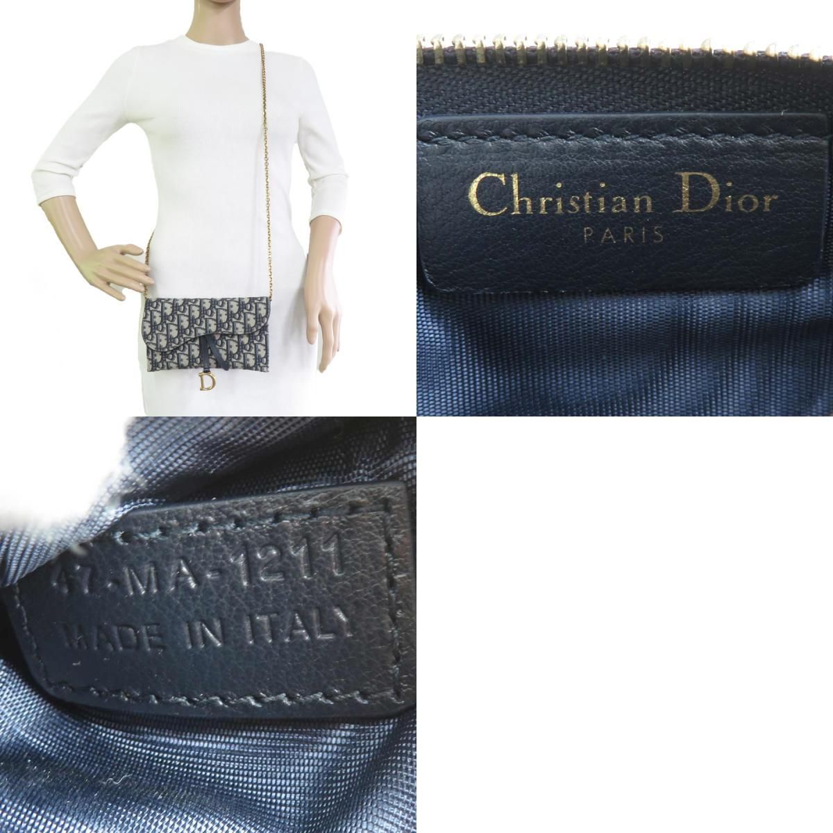 クリスチャンディオール Christian Dior チェーンウォレット