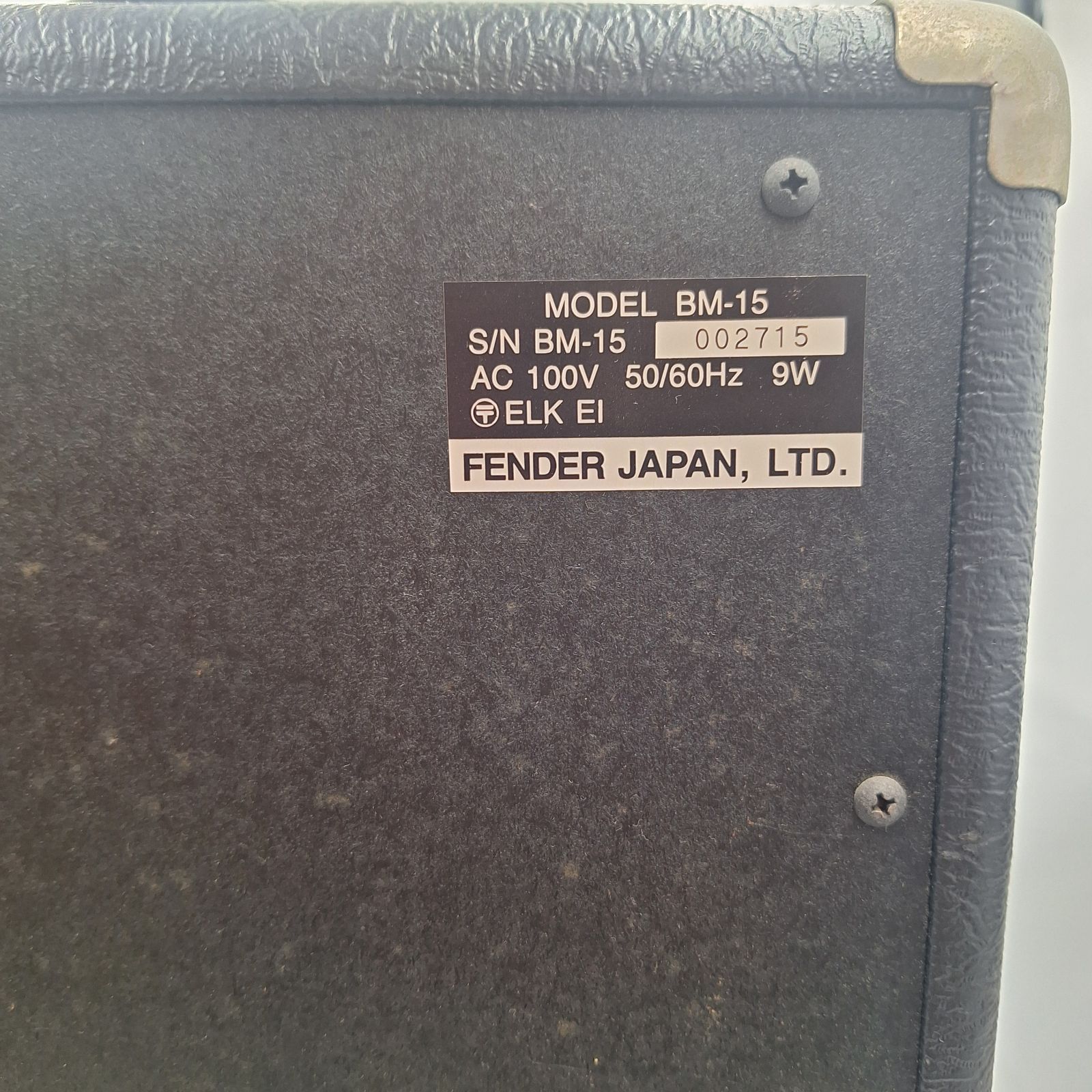 Fender Bassman 15 BM-15 ベースアンプ フェンダー ベースマン15 音響