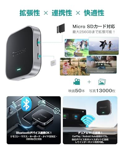 公式】 Ottocast E2 オットキャスト OttoAiBox E2 2025最新 Android 13