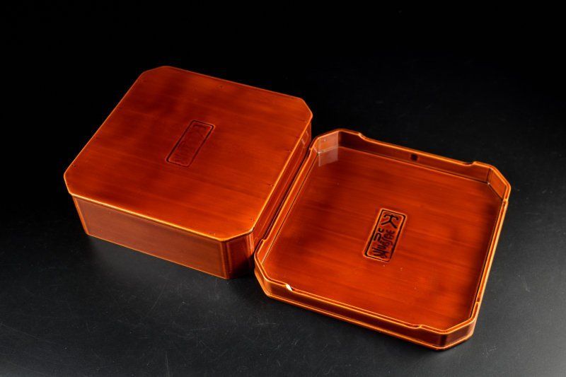 蔵A5966】飛騨春慶塗 大徳寺 弁当箱 重箱 八客 - メルカリ