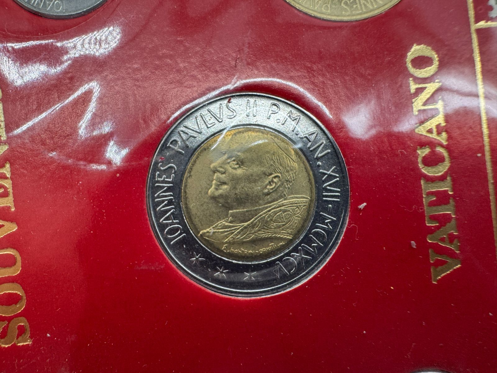 SOUVENIR VATICANO コイン 切手 セット バチカン市国 ローマ法王