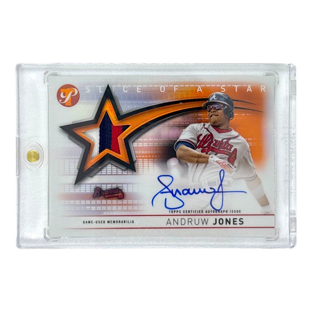 TOPPS MLBカード PRISTINE ANDRUW JONES ATLANTA BRAVES /25 #SSAR-AJ 送料無料  IT1