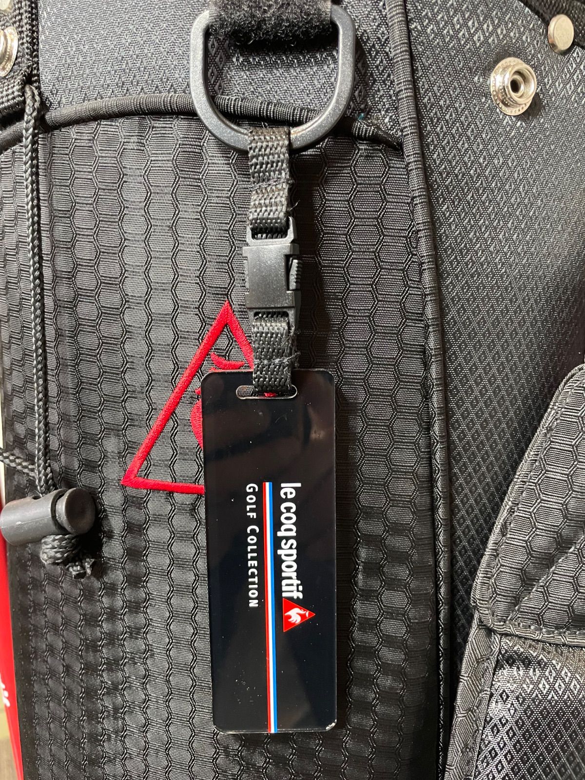 美品❗️ le coq sportif スタンド式キャディバッグ 軽量 ブラック