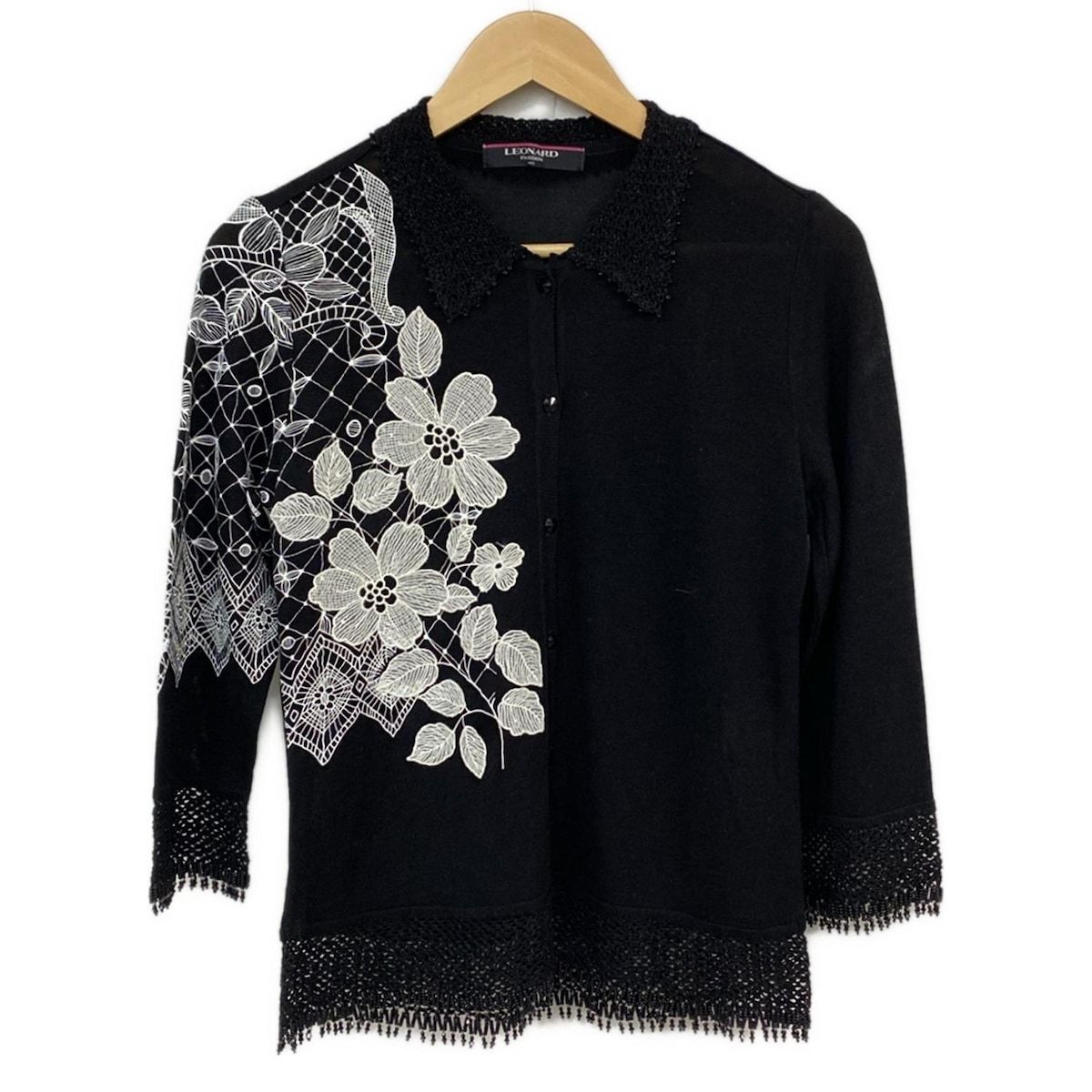 ✨LEONARD レオナール✨カーディガン レオナール LEONARD FASHION