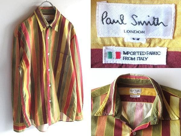 希少 90sビンテージ Paul Smith LONDON ポールスミス ロンドン 