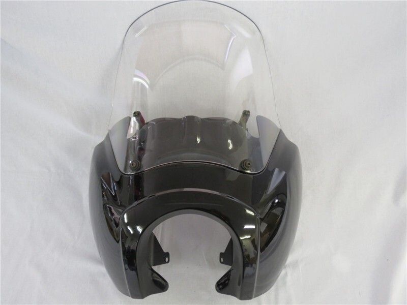 harley用 フェアリング FXDXT Dyna Super Glide T-Sport 2001-2005 大型 クリア16インチ