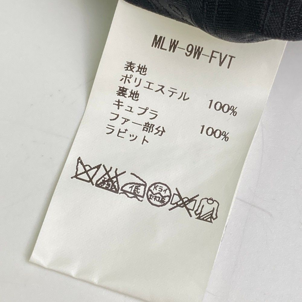 サイズ：S MARK&LONA マークアンドロナ 中綿ベスト ラビットファー