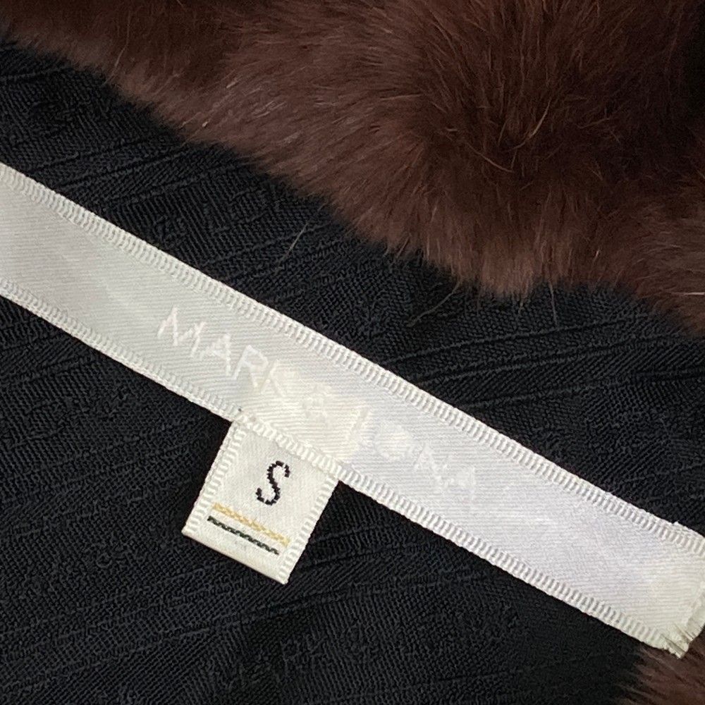 サイズ：S MARK&LONA マークアンドロナ 中綿ベスト ラビットファー