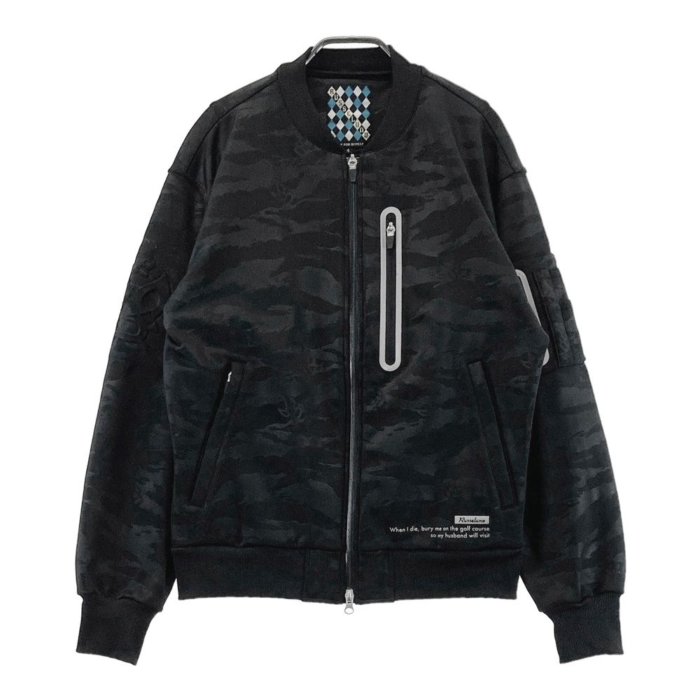 サイズ：4 RUSSELUNO ラッセルノ 裏フリース 長袖ジャケット ルチャ 総