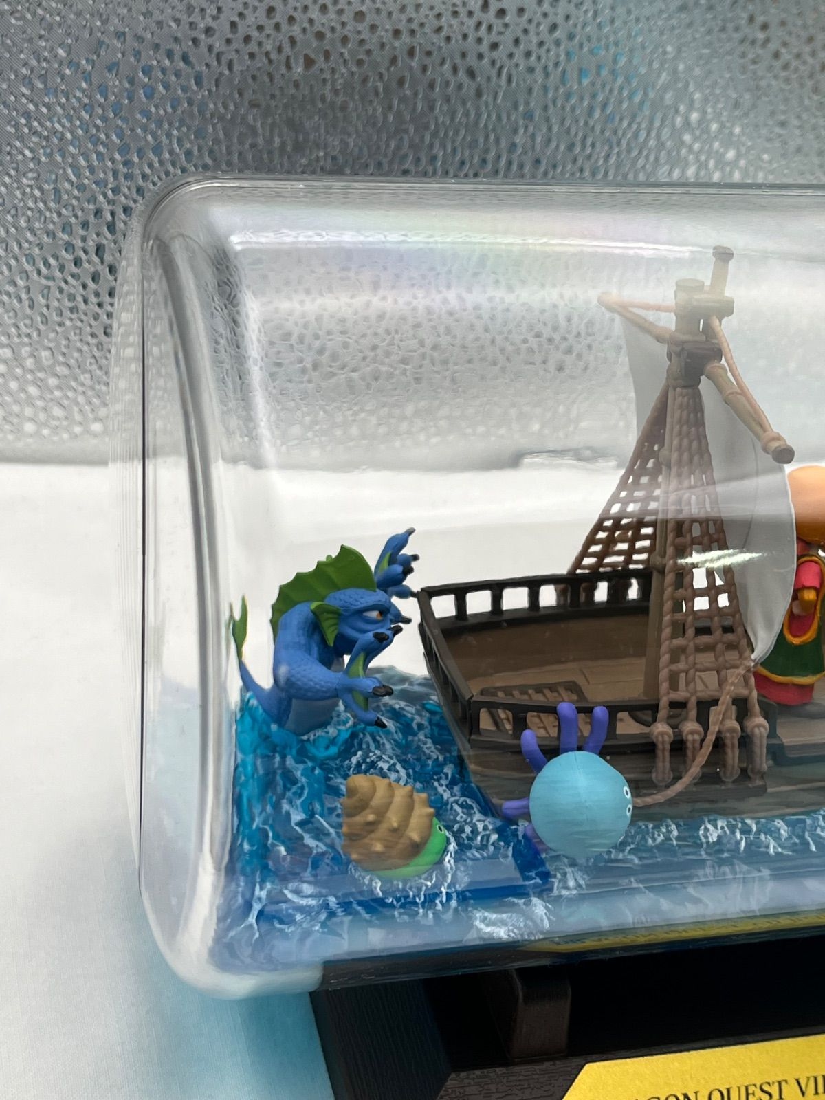 ▽ドラゴンクエストⅦリマインド ボトルシップフィギュア+PS5ソフト+