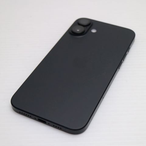 美品 SIMフリー iPhone 16 Plus 128GB ブラック スマホ APPLE 即日発送