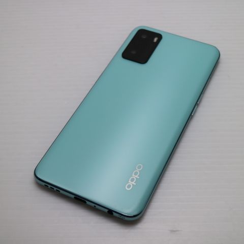 超美品 SIMフリー OPPO A55s 5G 64GB グリーン 本体 即日発送 土日祝
