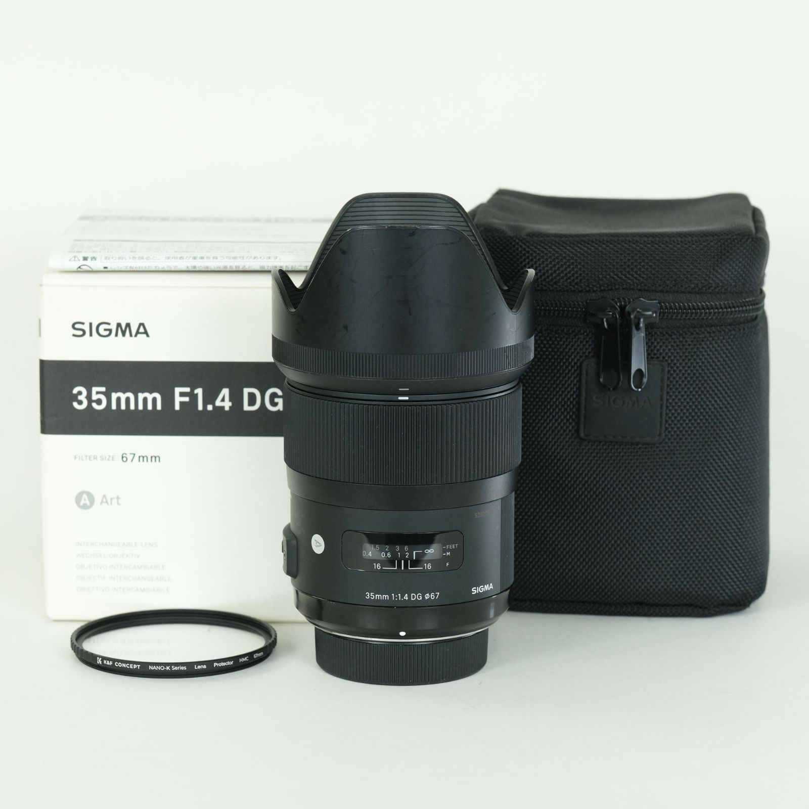 良品 | フィルター付] SIGMA 35mm F1.4 DG HSM｜Art [ニコン用 